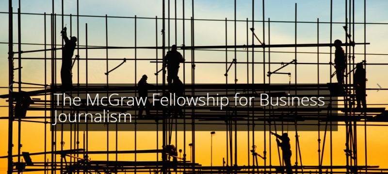 The McGraw Fellowships for Business Journalism for International Students in USA 2019 1