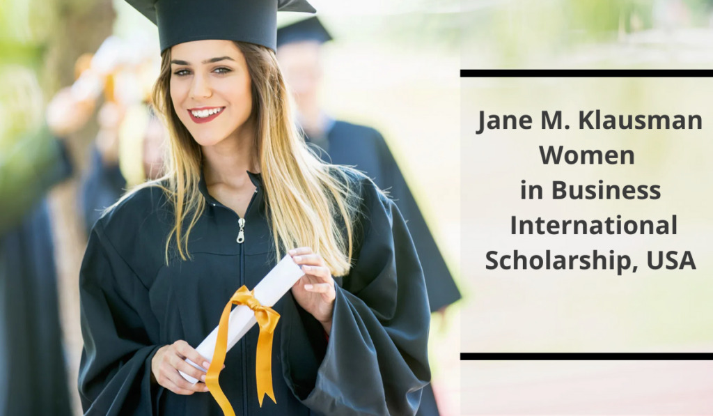 Jane M. Klausman Women in Business International Scholarship USA 2 1024x597 1